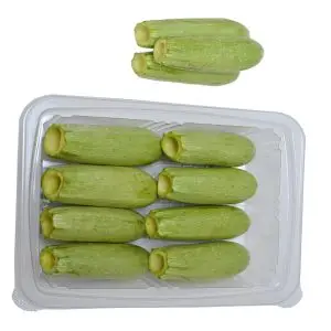 Fresh Carved Zucchini