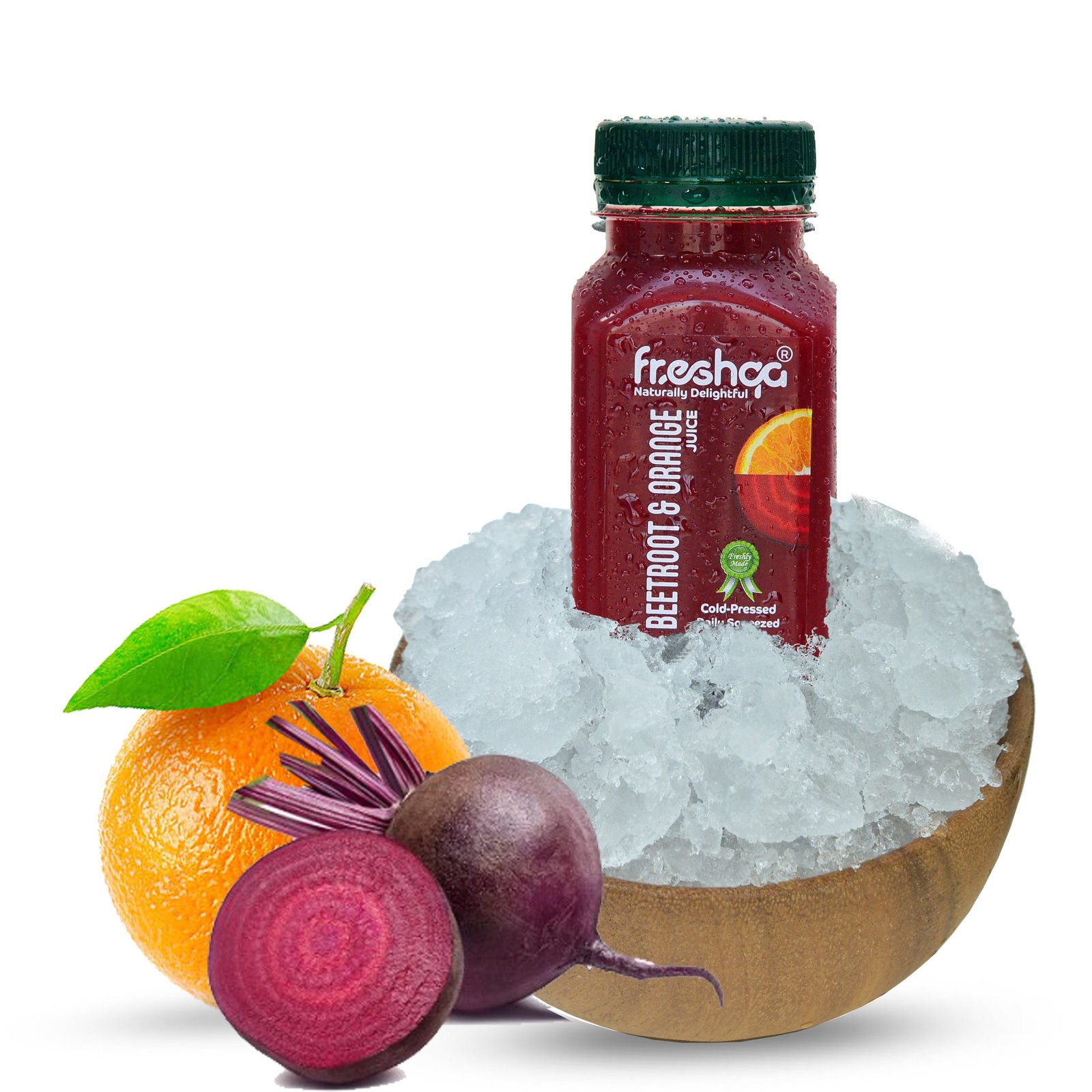 Fresh Orange & Beetroot Juice Cold-Pressed 240 ml