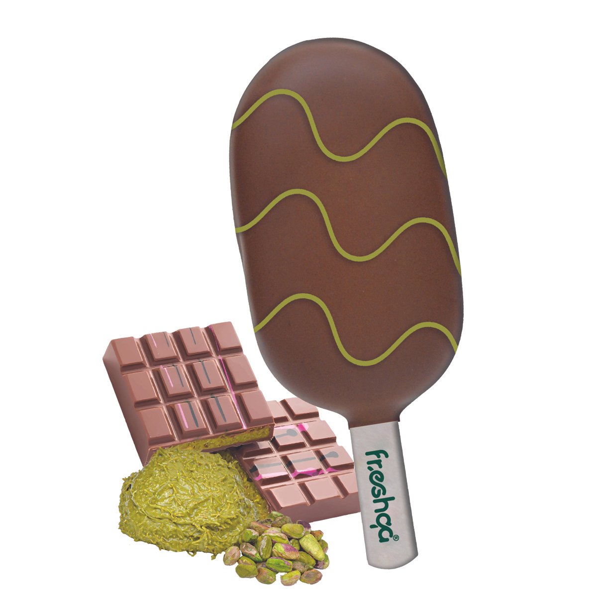 Chocolate Kunafa Pistachio (Dubai Blend)